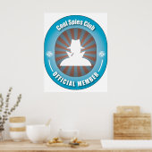 Cooler Spionage Club Poster (Küche)