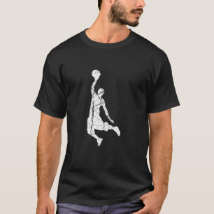 Cooler Sportlover Basketball Spieler Dunk Team Coa T-Shirt