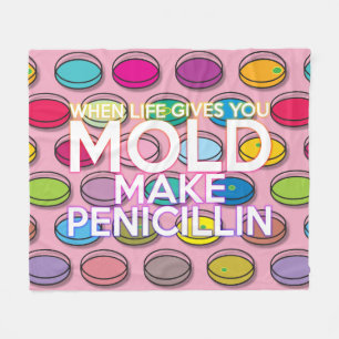 Cooler Spruch Moderne Farbige Lustige Wissenschaft Fleecedecke