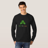 Cooler St. Patrick S Day soll Leber-Klee Shamroc a T-Shirt (Vorne ganz)