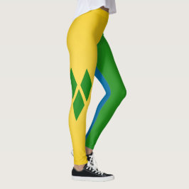 Cooler St. Vincent und die Flagge der Grenadinen Leggings