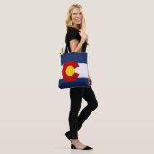 Cooler Staat der Fahne Colorado Tasche (Am Model)
