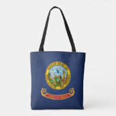 Cooler Staat der Flagge von Idaho Tasche (Rückseite)