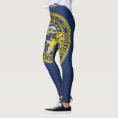 Cooler Staat der Flagge von Nebraska Leggings (Links)
