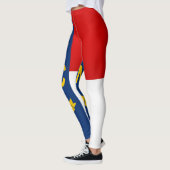 Cooler Staat der Flagge von North Carolina Leggings (Links)