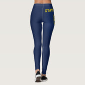 Cooler Staat der Flagge von Oregon Leggings (Rückseite)
