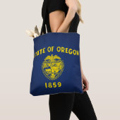 Cooler Staat der Flagge von Oregon Tasche (Von Nahem)