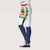 Cooler Staat der Flagge Westjordanlands Leggings (Links)