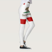 Cooler Staat der kalifornischen Flagge Leggings (Rechts)