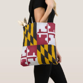 Cooler Staat der Maryland Flag Fashion Tasche (Von Nahem)