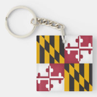 Cooler Staat der Maryland-Flagge