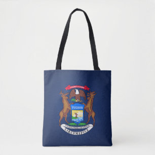 Cooler Staat der Michigan Fahne Tasche