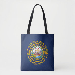 Cooler Staat der neuen Hampshire-Fahne Tasche