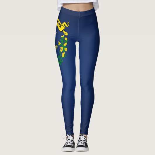 Cooler Staat der Nevada-Fahne Leggings (Vorderseite)