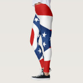 Cooler Staat der Ohio Flag Fashion Leggings (Links)