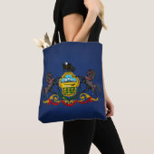 Cooler Staat der Pennsylvania-Fahne Tasche (Von Nahem)