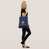 Cooler Staat der Pennsylvania-Fahne Tasche (Am Model)