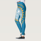 Cooler Staat der South-Dakota-Fahne Leggings (Links)