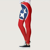Cooler Staat der Tennessee-Fahne Leggings (Links)