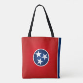 Cooler Staat der Tennessee-Fahne Tasche (Rückseite)