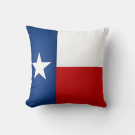 Cooler Staat der texanischen Flagge Kissen