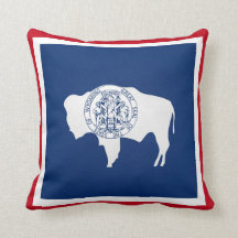 Cooler Staat der Wyoming-Flagge