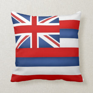 Cooler Staat von Hawaii-Flagge Kissen