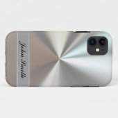 Cooler Stahllook Case-Mate iPhone Hülle (Rückseite (Horizontal))