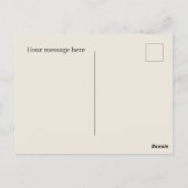 Cooler Stall und Traktor fügen Bauer hinzu Postkarte (Rückseite)