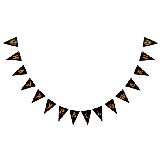 Cooler Stilftiger Halloween-Party-Banner Wimpelkette (Alle)