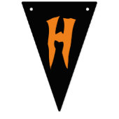 Cooler Stilftiger Halloween-Party-Banner Wimpelkette (Zweite Fahne)