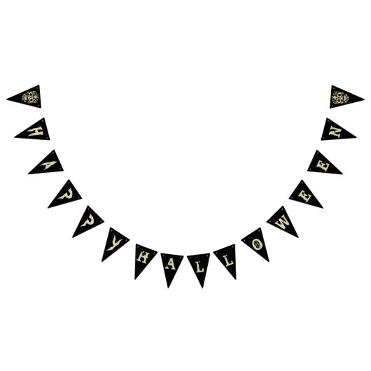 Cooler Stilftiger Halloween-Party-Banner Wimpelkette (Alle)