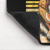 Cooler stolzer deutscher Schäferhund Männer Frauen Mousepad (Ecke)