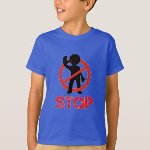 COOLER STOP   Geben Sie keine Grafik ein T-Shirt