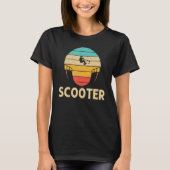 Cooler Stunt Scooter für Men Women Electric Scoote T-Shirt (Vorderseite)