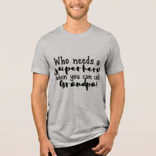Cooler Superheld Großartigkeit Tri-Blend Shirt