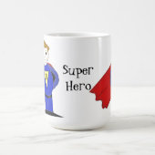 Cooler Superheld Kaffeetasse (Mittel)