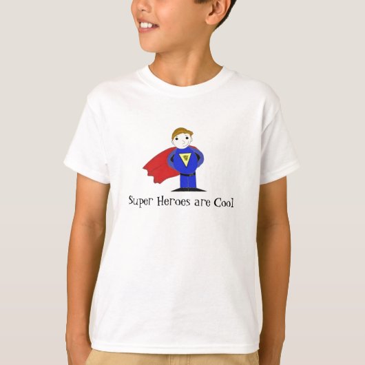 Cooler Superheld T-Shirt (Vorderseite)