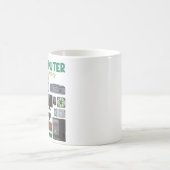 Cooler Support für Computer Geek Tech Nerd Kaffeetasse (Mittel)