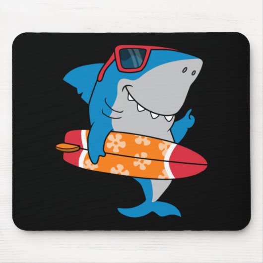 Cooler Surfhai Mousepad (Vorne)
