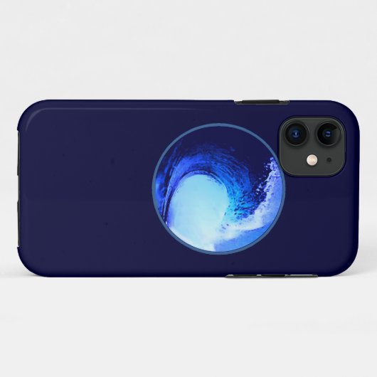 cooler Surfstil Case-Mate iPhone Hülle (Rückseite (Horizontal))