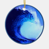 cooler Surfstil Keramik Ornament (Vorne)
