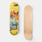 Cooler Surreal Funny Einzigartiger Personalisierte Skateboard (Vorderseite)