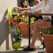 Cooler Surreal Funny Einzigartiger Personalisierte Skateboard