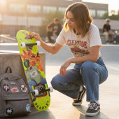 Cooler Surreal Funny Einzigartiger Personalisierte Skateboard