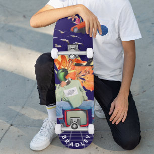 Cooler Surreal Funny Einzigartiger Personalisierte Skateboard