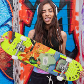 Cooler Surreal Funny Einzigartiger Personalisierte Skateboard