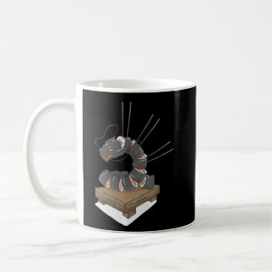Cooler Sushi-Drache für Liebhaber der japanischen Kaffeetasse
