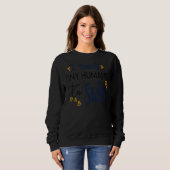 Cooler Swim-Trainer, den ich winzigen Menschen bei Sweatshirt (Vorne ganz)