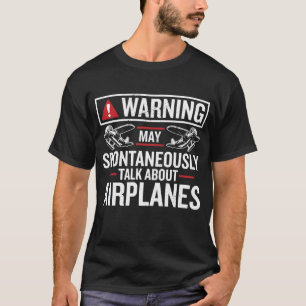 Cooler T - Shirt des Flugsimulators